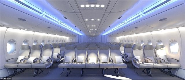 经济舱一排11座？一图全览A380飞机客舱布局