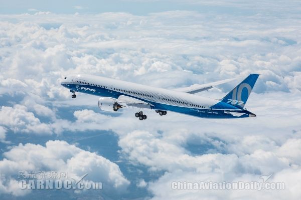 波音787-10梦想飞机完成首飞 预计2018年交付