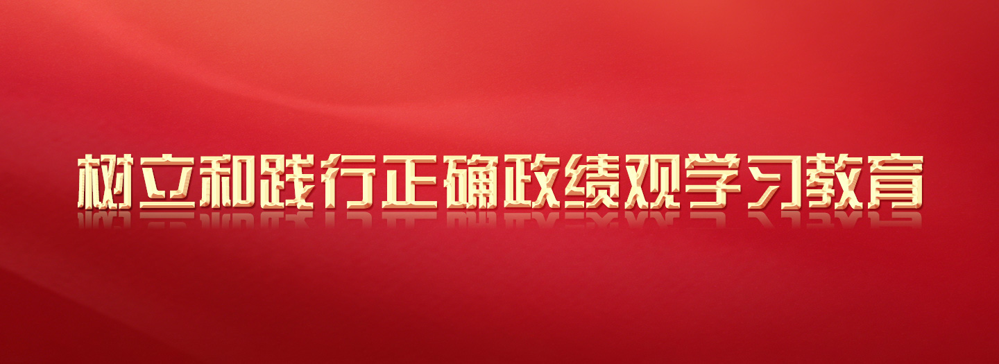 树立和践行正确政绩观学习教育